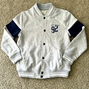 Zara boys Summer KnitJersey Jacket Size 8/10 Skate Of Mind 92 Skater Collection